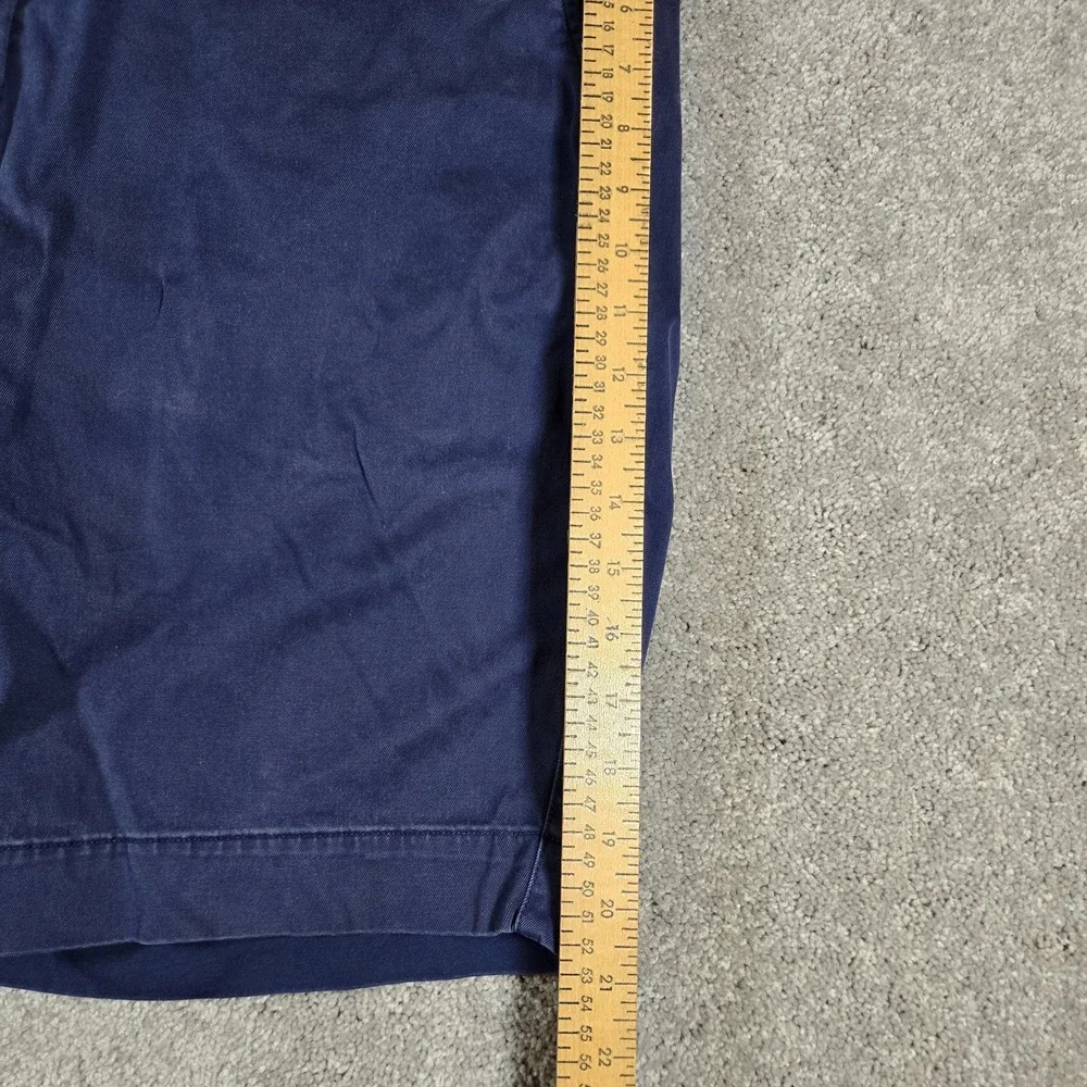 Polo Ralph Lauren Size 40 Men's Classic Fit Shorts Navy Blue Chino Shorts